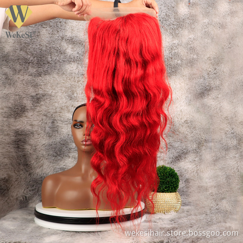 Drop Shipping 1b 99j red human hair lace frontal wig, 150% raw mink brazilian hair wig,virgin lace front wig human hair